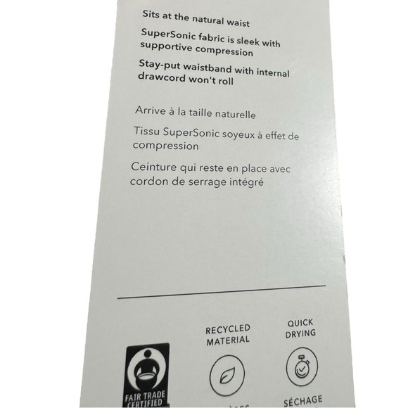 ATHLETA Ultimate Stash II Capri in Aqua Blue Leggings Womens Small Turquoise - Picture 8 of 9